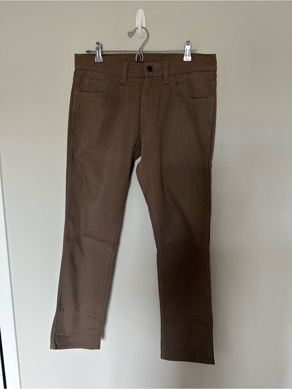 #10 Levi's 511 Slim Chinos in Light Brown